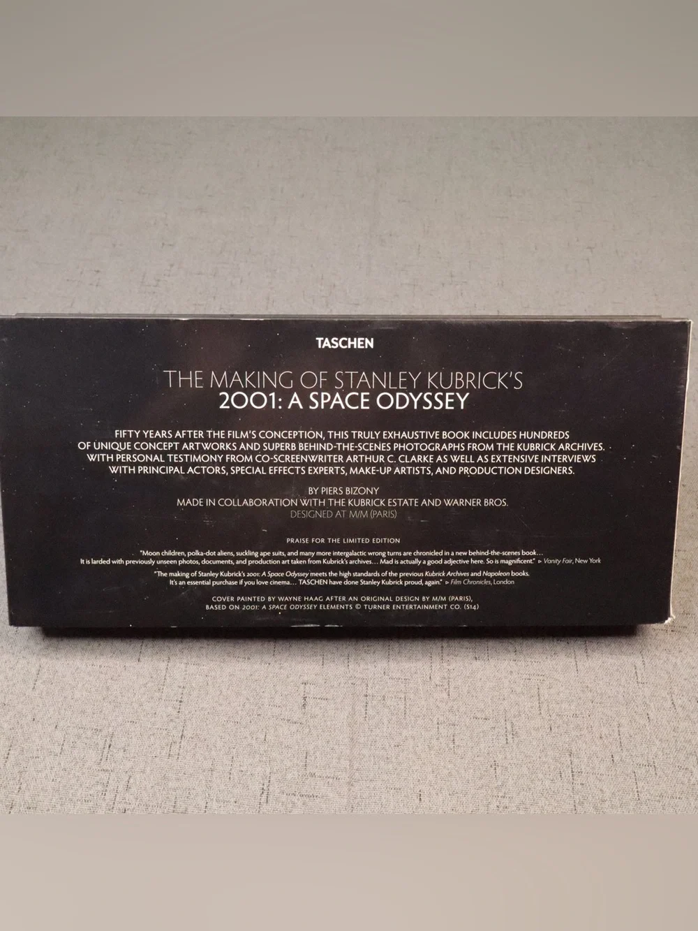 The Making of Stanley Kubrick's 2001 A Space Odyssey TASCHEN Hardcover Book